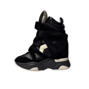 Balskee leather wedge sneaker